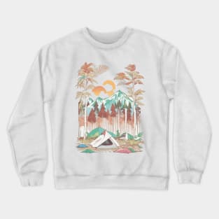 TENT AND CAMPING Crewneck Sweatshirt